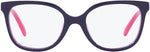 Vogue Kids' Square Eyeglasses | Top Violet on Violet Transparent | 45mm