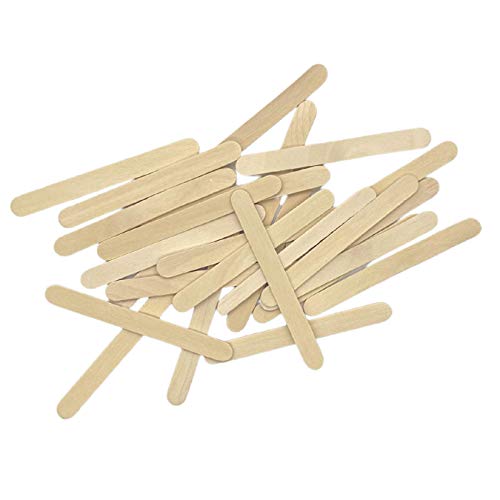 3.5" Natural Hard Wood Mini Craft Sticks - Pack of 300