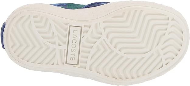 Lacoste Kids Minecraft Slip-On Sneakers (Blue-Green, US Toddler 6)