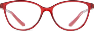 ICU Eyewear Esquel Red +1.50 Reading Glasses (Model: 77074302)
