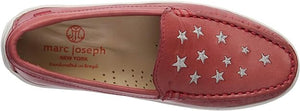 Marc Joseph New York Kids' Coral Nappa Leather Star Detail Loafers 1.5 M