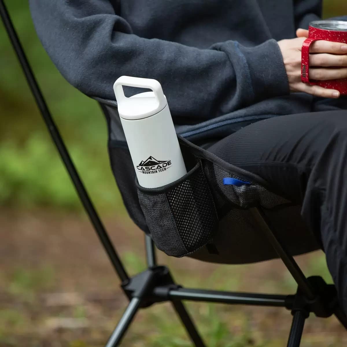 Cascade Mountain Tech Ultralight Highback Camp Chair - No Retail Box
