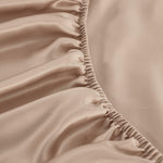 LilySilk 19 Momme Silk Fitted Sheet | Queen | Coffee