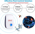 6-Pack Ultrasonic Pest Repellers - Effective for 1,600 Square Feet