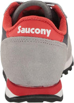 Saucony Kids' Jazz Original Sneakers - Grey/White/Lava - Size 10.5 US