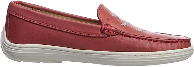 Marc Joseph New York Kids' Coral Nappa Leather Star Detail Loafers 1.5 M
