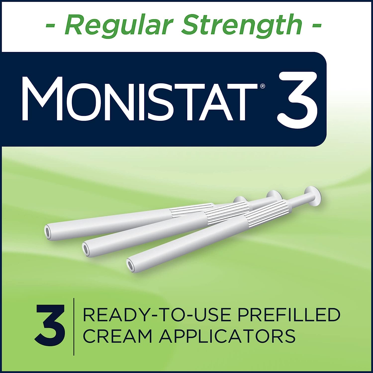 Monistat 3-Day Yeast Infection Treatment | 3 Pre-Filled Cream Applicators 08/24