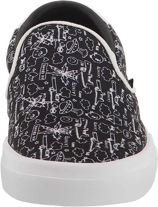 Lacoste Baby Jump Serve Slip-On Sneaker, Black/White, Size 4 Infant