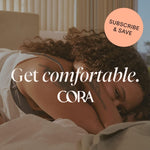 Cora Comfort Fit Organic Cotton Tampons - 94 Count (48 Regular + 46 Super)