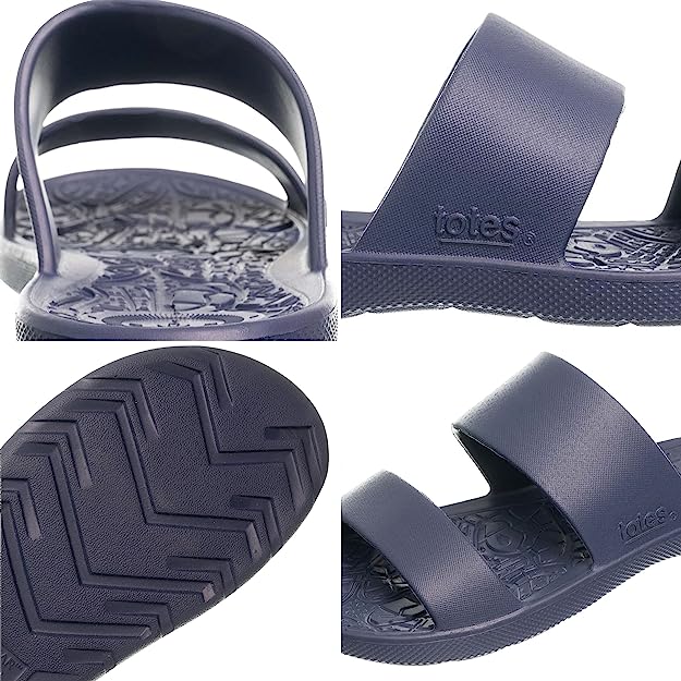 Totes Solbounce Women's Slide Sandals - Size 10 - Everywear Material