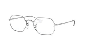 Ray-Ban RX6456 Silver Round Prescription Eyeglass Frames | 51mm