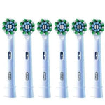 6-Count Oral-B Replacement Toothbrush Heads for Deep Cleaning & Gum Care
