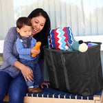 CleverMade All-Purpose Laundry Caddy 2-Pack - Foldable, Durable, and Portable