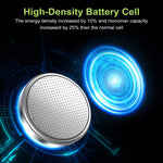 CR2032 20-Pack 3V Lithium Batteries - Long Lasting, Leak-Free, High Capacity
