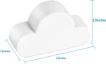 White Cloud Magnetic Key Holder - Cute, Adhesive, Easy to Install