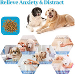 2-Pack Dog Licking Mat with Suction Cups for Calming, Reduce Anxiety Boredom