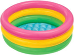 Colorful Inflatable Baby Pool with Soft Inflatable Floor