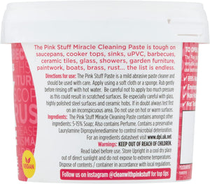 Pink Stuff Miracle All Purpose Cleaning Paste - Removes Stains, Grease, Grime