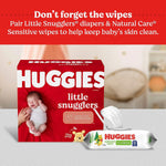 Huggies Little Snugglers Size 1 Newborn Diapers, 198 Count