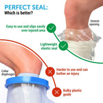 Waterproof Leg Cast Cover for Showering - Reusable, Easy to Use, Lightweight