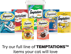 TEMPTATIONS Cat Treats - Tasty Chicken Flavor, 16 Oz. Tub