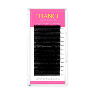 TDANCE D Curl 0.03mm Eyelash Extensions - Mixed Lengths (12 Rows)