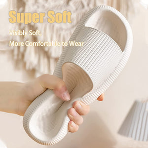Cloud Slippers for Women and Men - Ergonomic, Non-Slip 7-8 Women/6-7 Men