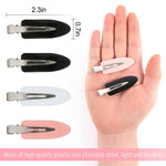 8 Pieces No Bend No Crease Hair Clips for Bangs and Waves - Stylish and Durable