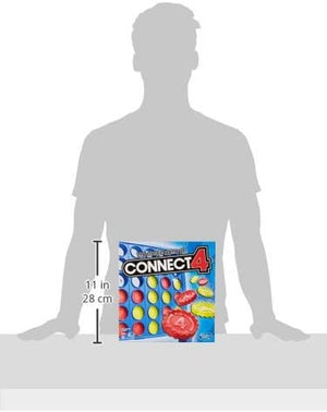 Connect 4 Classic Grid Board Game - 2 Player Strategy Game for Kids & Adults