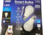 FEIT Electric Wi-Fi Smart Bulb 2-Pack | Control Your Lights from Anywhere