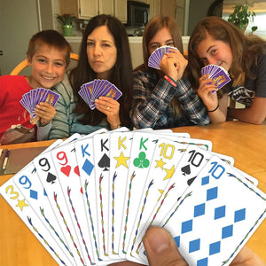Five Crowns Card Game - Rummy-Style 5 Suited Game - Ages 8+
