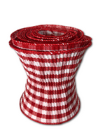 5" x 15' Checked Ribbon by Valerie