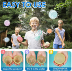 18 Reusable Water Balloons - Fast Fill, Easy Dry - Safe & Non-Toxic