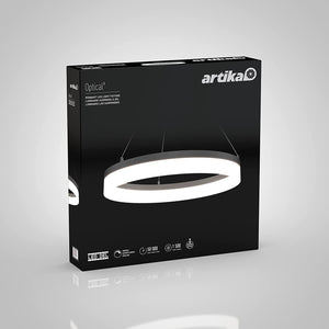 Optical Ring Pendant By Artika - Open Box