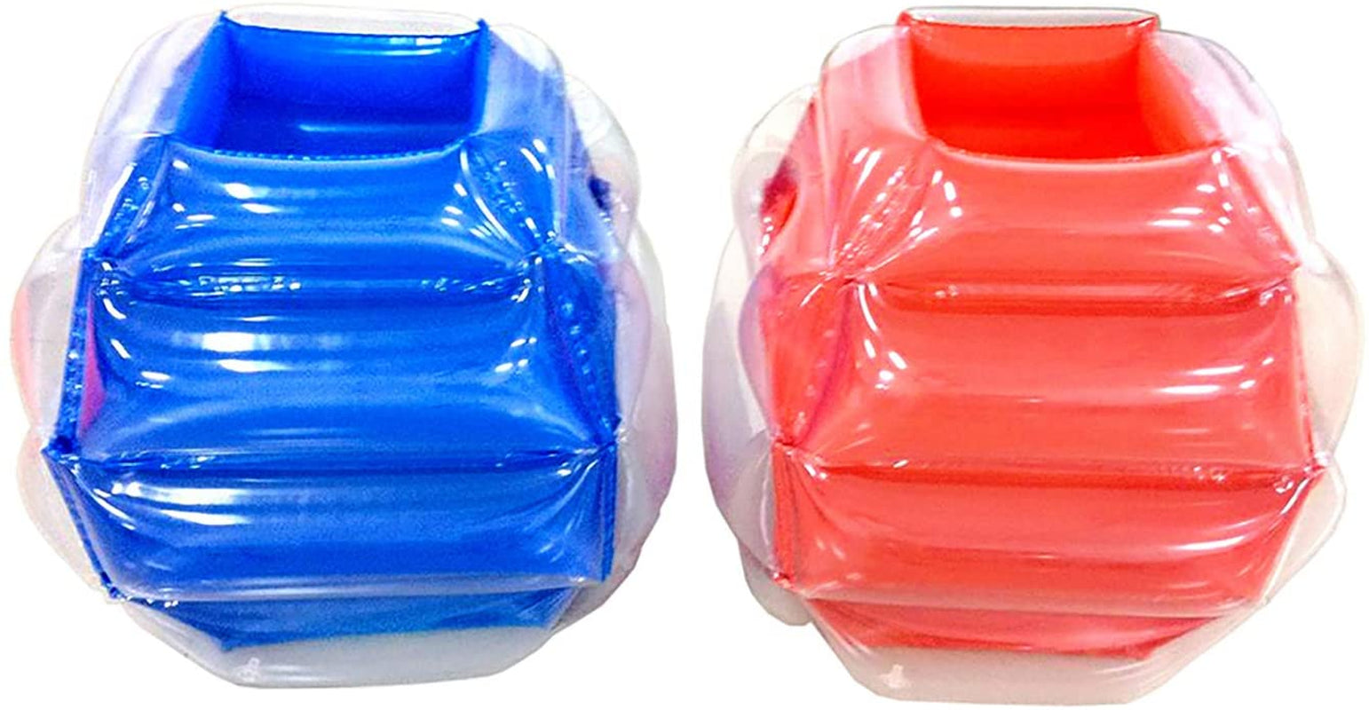 BANZAI Bump N' Bounce Body Bumpers - Red & Blue, 2 Pack