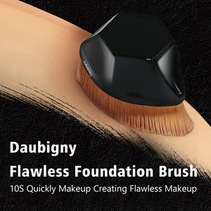 Flat Top Kabuki Foundation Brush - Flawless Makeup Application for All Skin Type