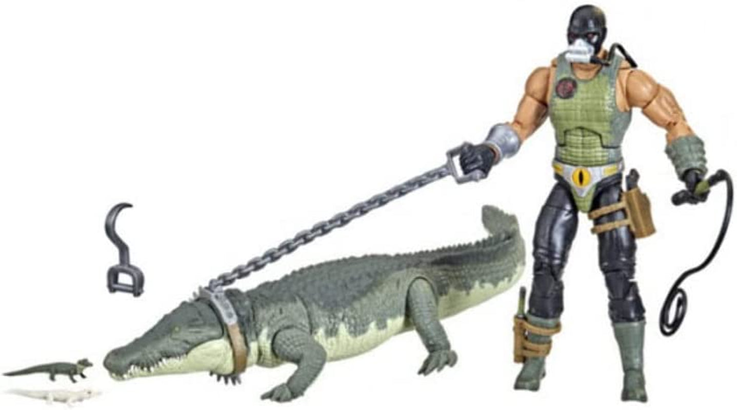 G.I. Joe Classified Series Croc Master & Fiona Action Figures: 6-Inch Scale Collectible Figures with Premium Design and Accessories