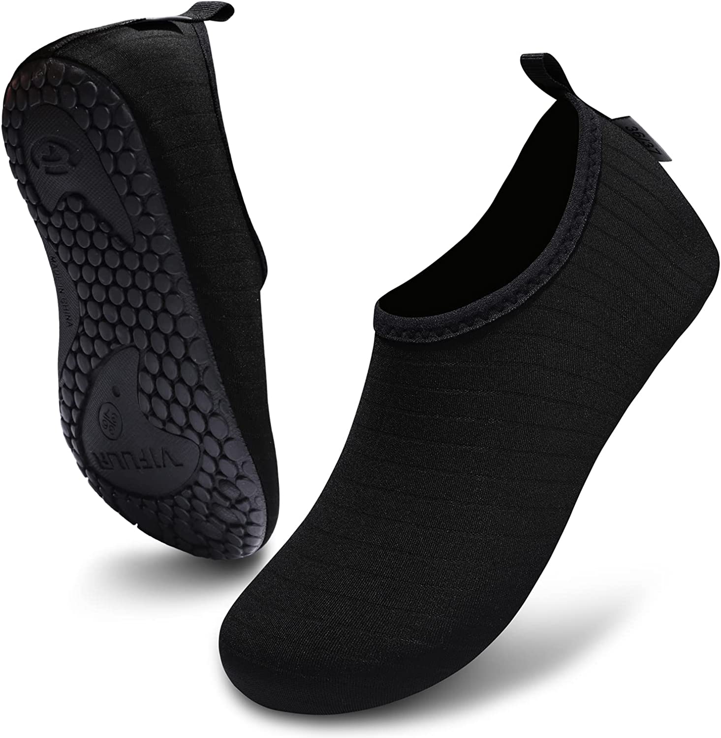 Barefoot Quick-Dry Aqua Yoga Socks Slip-On for Men Women