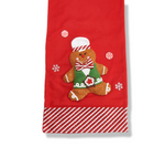 72" Gingerbread Fabric Table Runner by Valerie