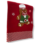 72" gingerbread fabric table runner by valerie