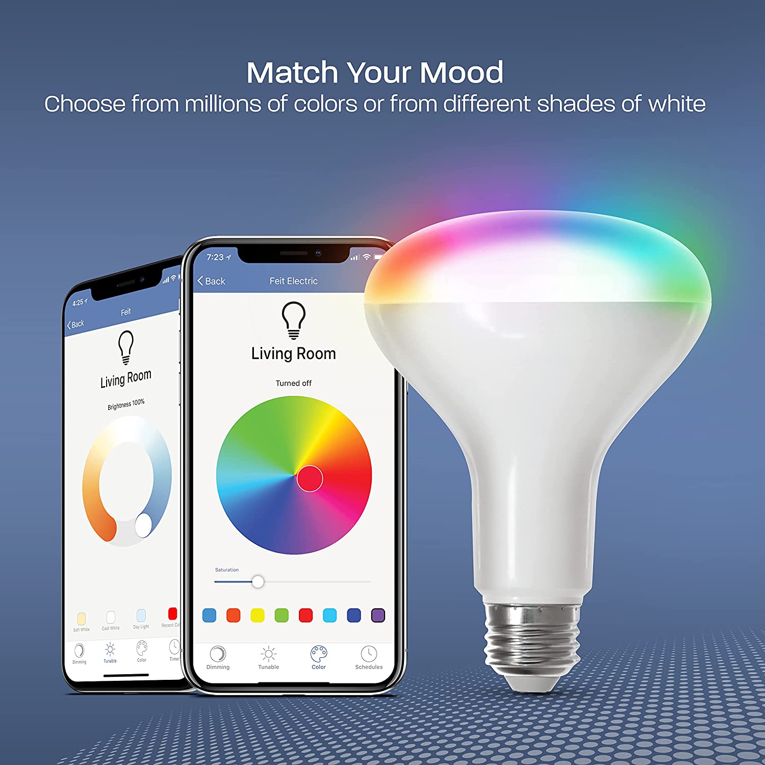 Feit Eletric Smart WiFi Bulb Color Changing & Tunable White