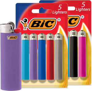 BIC Classic Lighters - Fashion Assorted Colors, 10-Pack