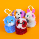 Pomsie Poos 4-Pack Assortment 1 (Four Plush Toys with clip)