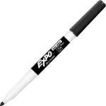 EXPO Low Odor Dry Erase Markers | Assorted Colors & Fine Tip Black 16 & 12 Count