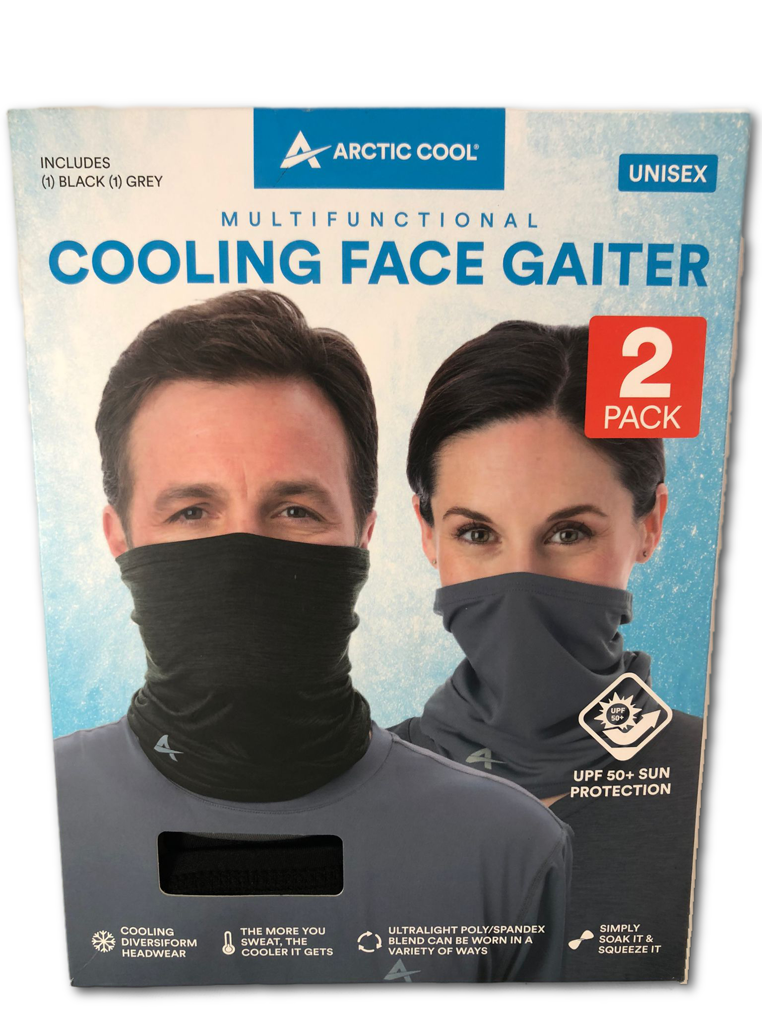 Cooling Face Gaiter 2-Pack - Arctic Cool