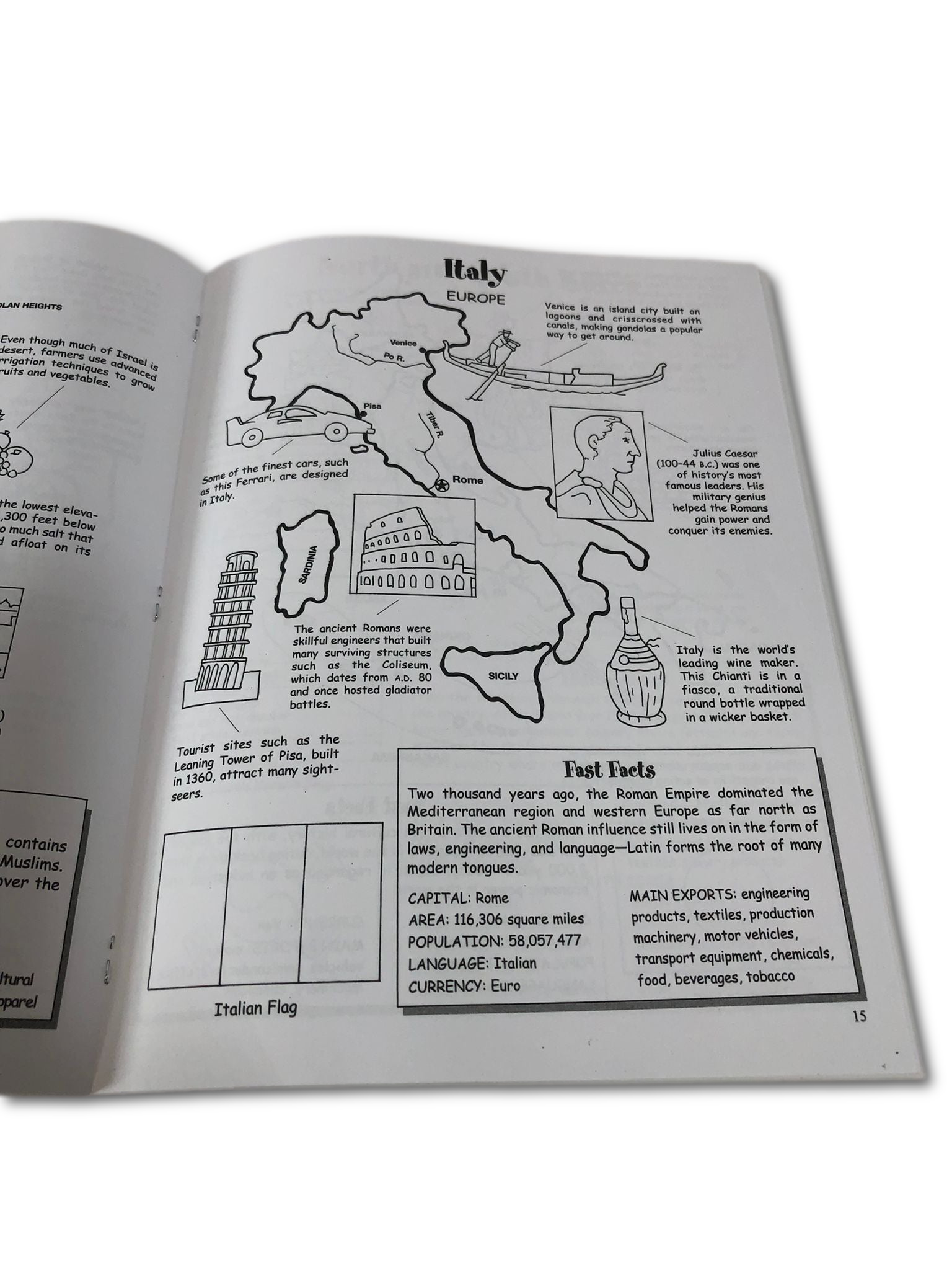Around the World Coloring Book (Dover History Coloring Book)