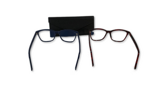"As Is" Prive Revaux The Luxe Blue Light Readers Set of 2 0-2.5