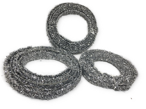 "As Is" Set of (3) 9' Spiral Glitter Ribbons by Valerie