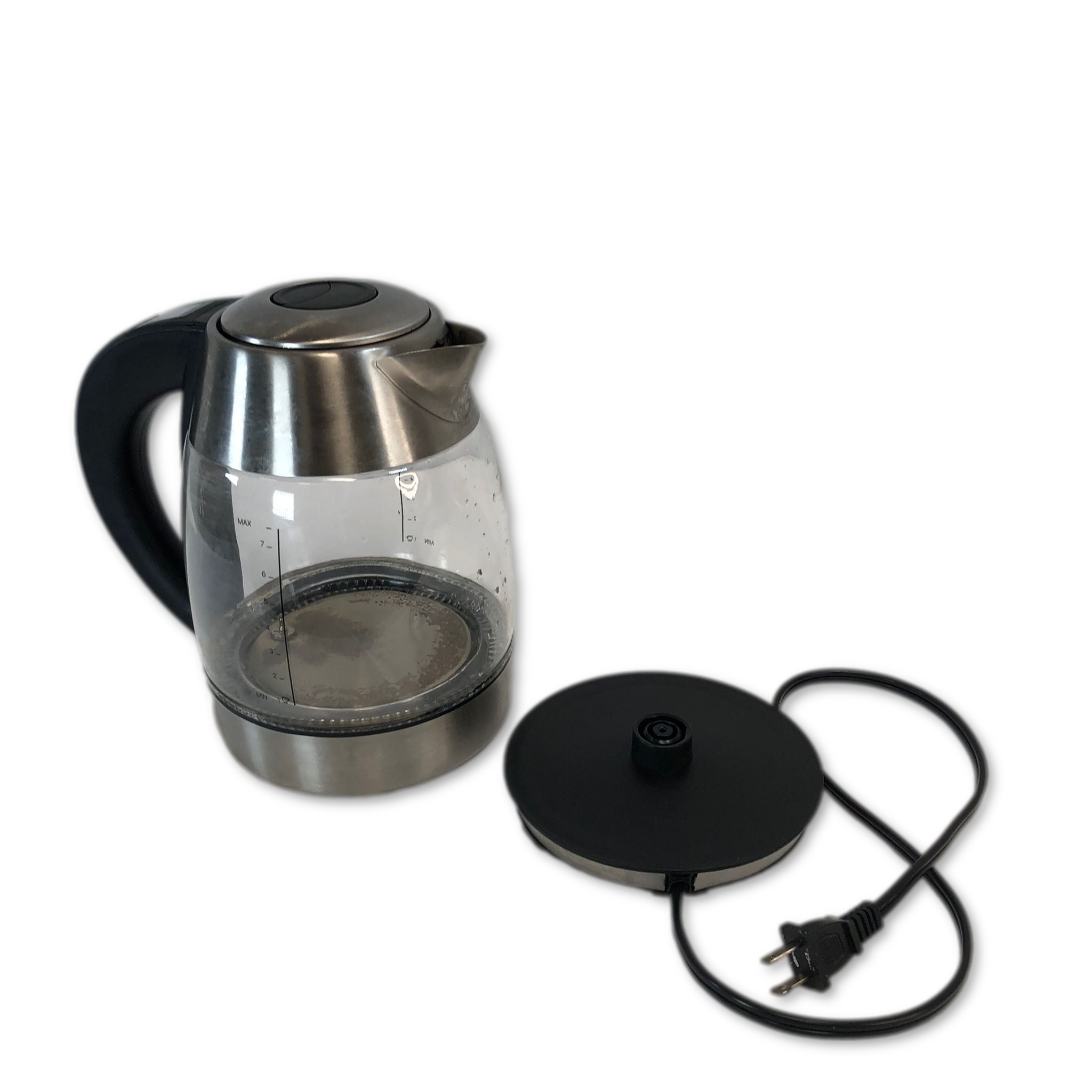 As is Chefman 1.8L Electric Glass Kettle – Wholesale Bidder