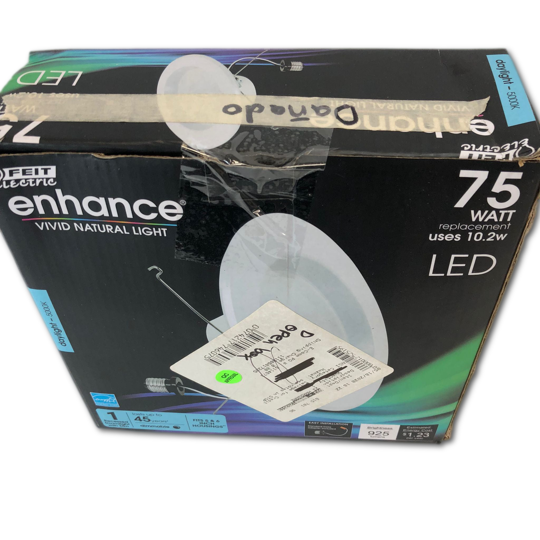 As is Feit Electric LED 5"- 6" Retrofit, 6-pack